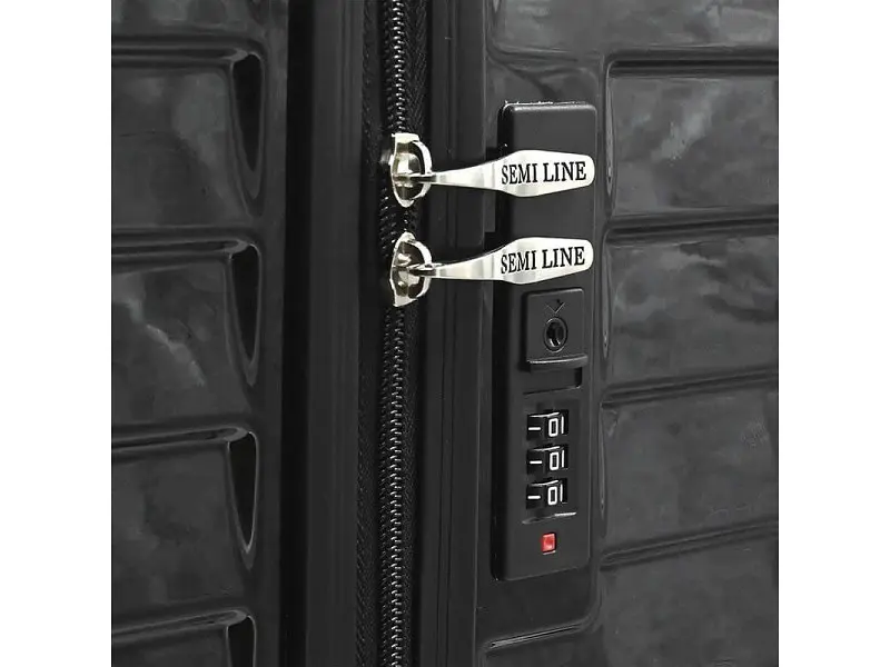 Валіза Semi Line 24 M Black (T5765-2) - фото 4