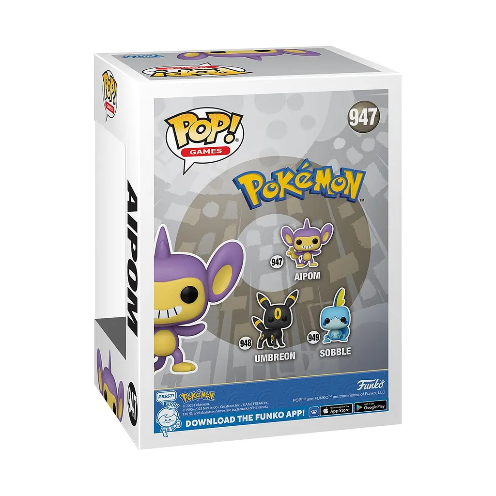 Фигурка Funko POP Games: Pokemon - Aipom det0018236 - фото 3