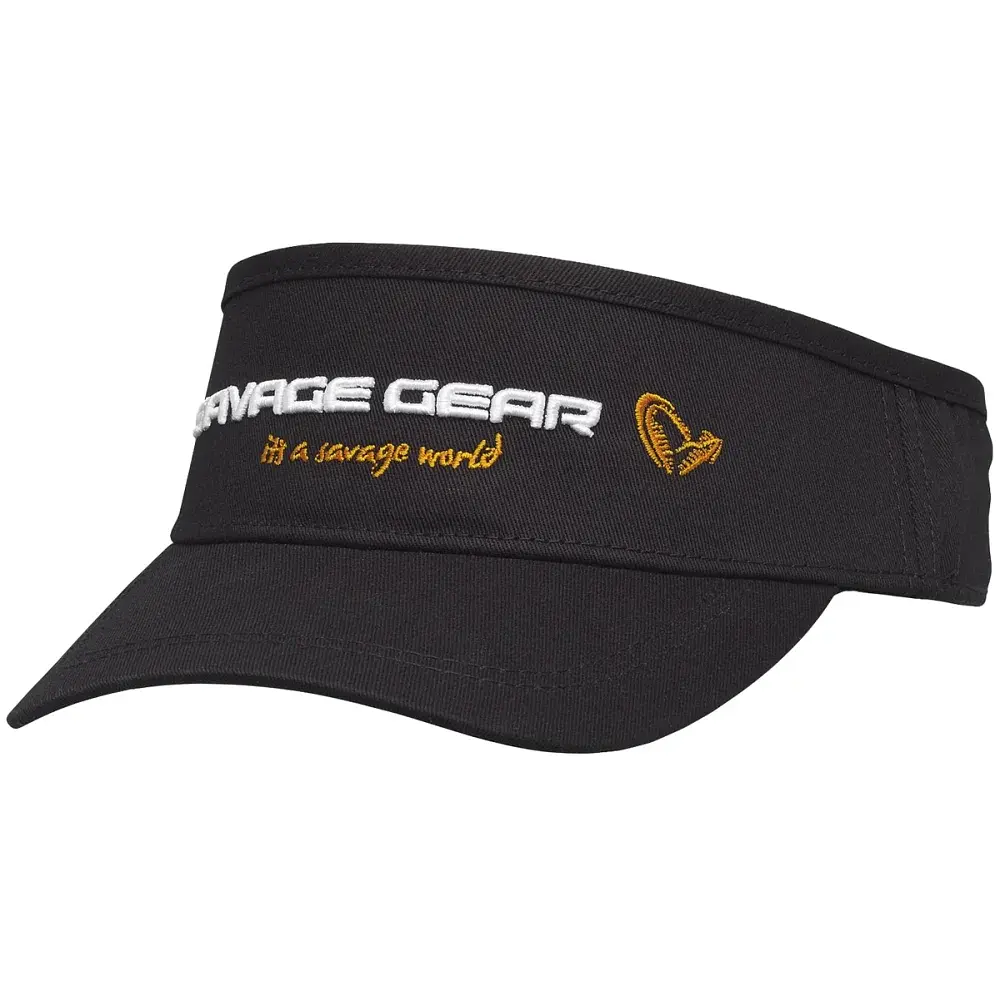 Кепка Savage Gear Sun Visor One size Black Ink - фото 2