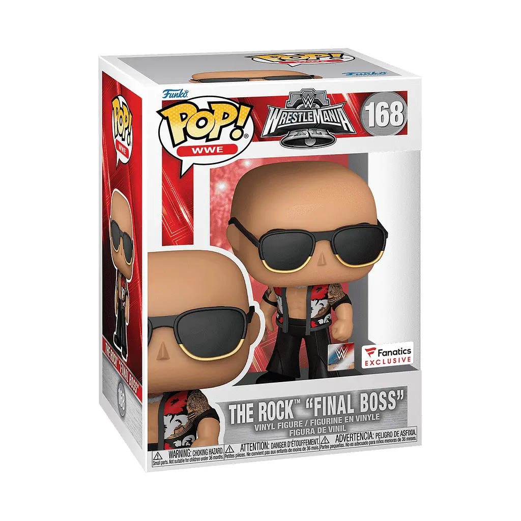 Фигурка Funko POP WWE: The Rock - Final Boss Wrestlemania 40 det0018170 - фото 2
