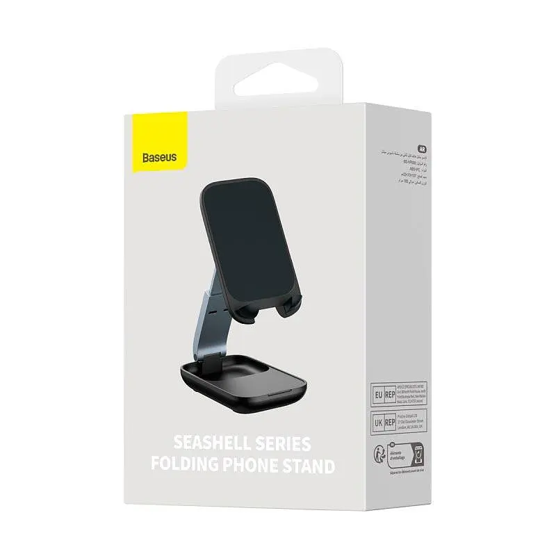 Тримач Baseus Seashell Series Folding Phone Stand (B10551500111-00) - фото 3