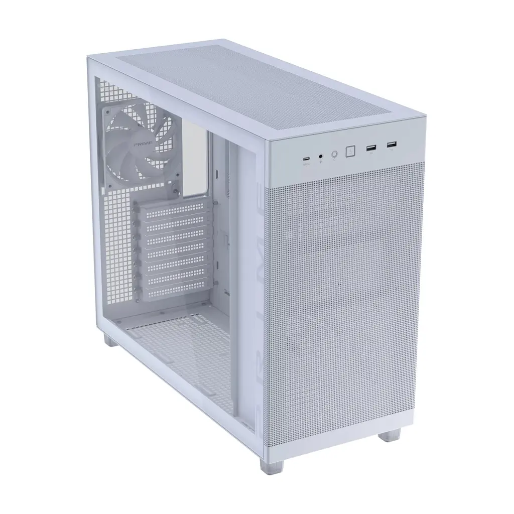 Корпус для ПК ASUS Prime AP303 TG White (90DC00V3-B39010) - фото 9