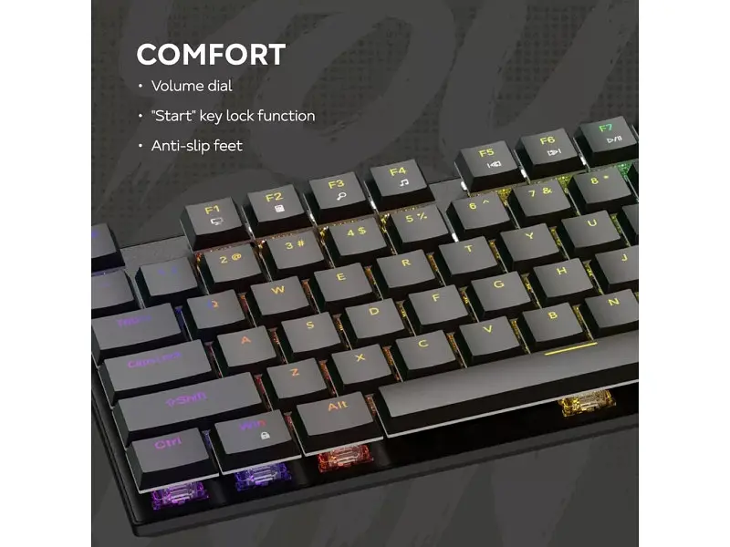 Клавіатура Canyon Cometstrike GK-55 RGB (CND-SKB55-US) - фото 8