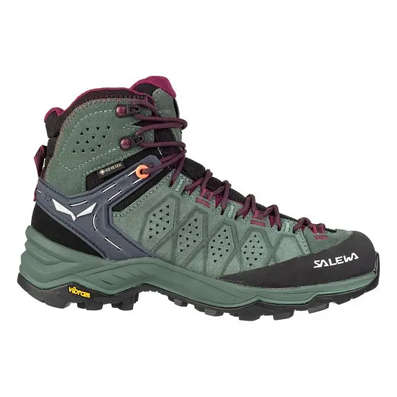 Ботинки Salewa WS Alp Trainer 2 Mid GTX 37 Фіолетовий-Зелений - фото 2