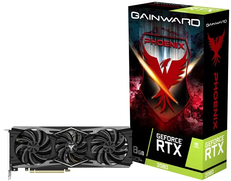Видеокарта GeForce RTX 2080 8GB Gainward Phoenix GS (426018336-4146) Б/У - фото 2