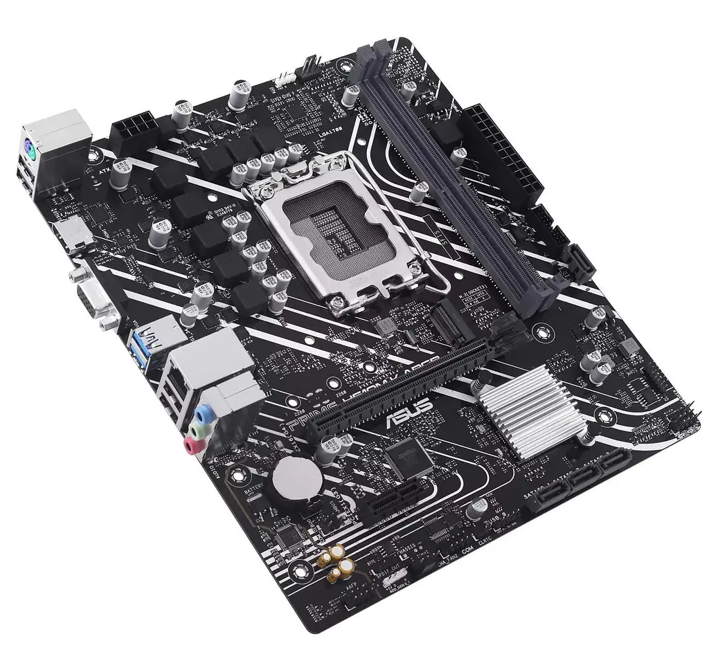 Материнская плата ASUS Prime H610M-K ARGB (PRIME H610M-K ARGB) (Socket 1700, Intel H610, Micro-ATX) - фото 3