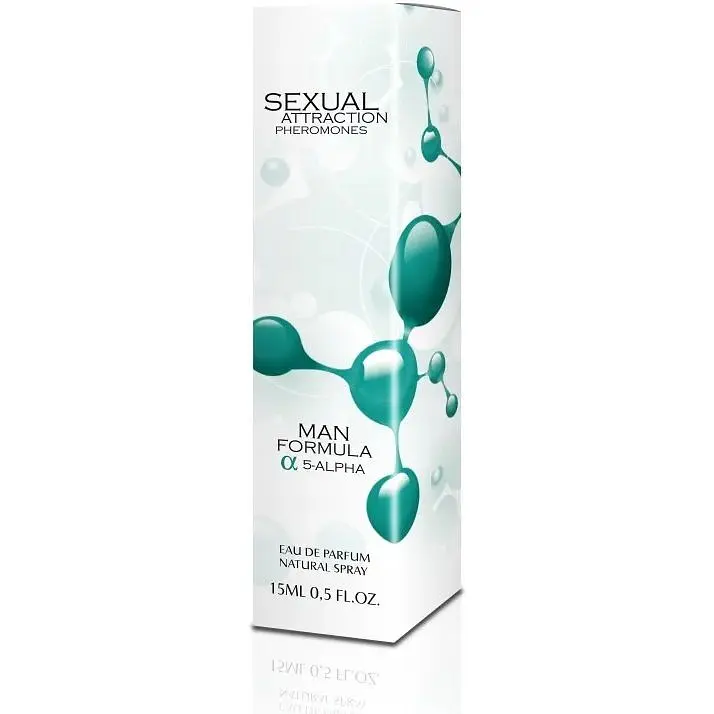 Туалетна вода з феромонами для чоловіків Love & Desire Sexual Attraction Feromony for Men, 15 ml - фото 3
