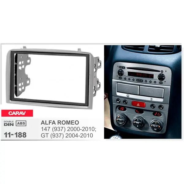 Переходная рамка Alfa Romeo 147, GT Carav 11-188 - фото 4