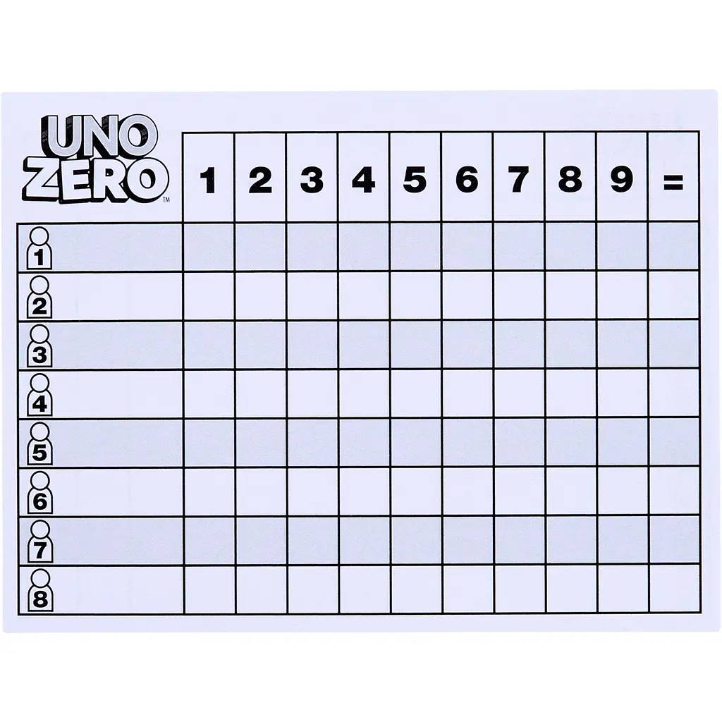 Карткова гра Uno Zero (JHH48) - фото 6