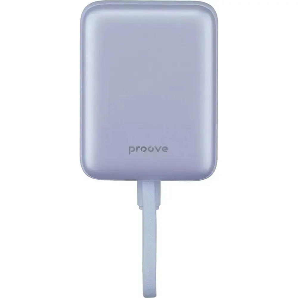 Портативный аккумулятор Proove Neutron Magnetic 22.5W 10000mAh purple (PBNE22022209) - фото 3