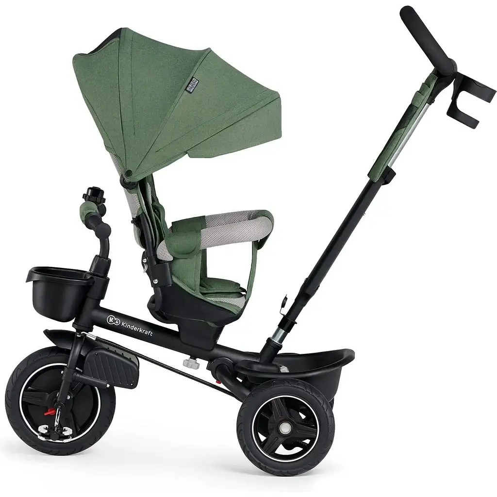 Трехколесный велосипед Kinderkraft Spinstep Pastel Green зеленый (KRSPST00GRE0000) - фото 4