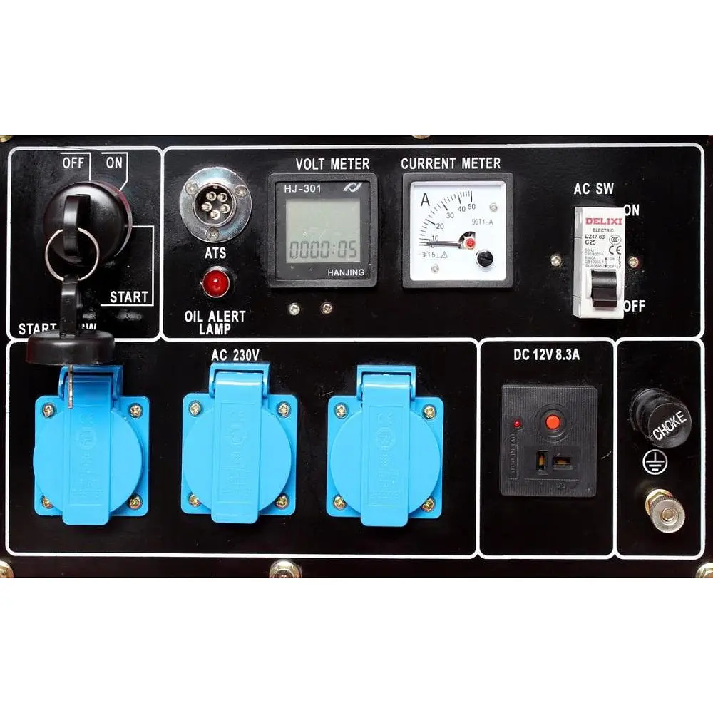 Дизельний генератор Kraft Dele KWD6500EJS (KD-123) - фото 4