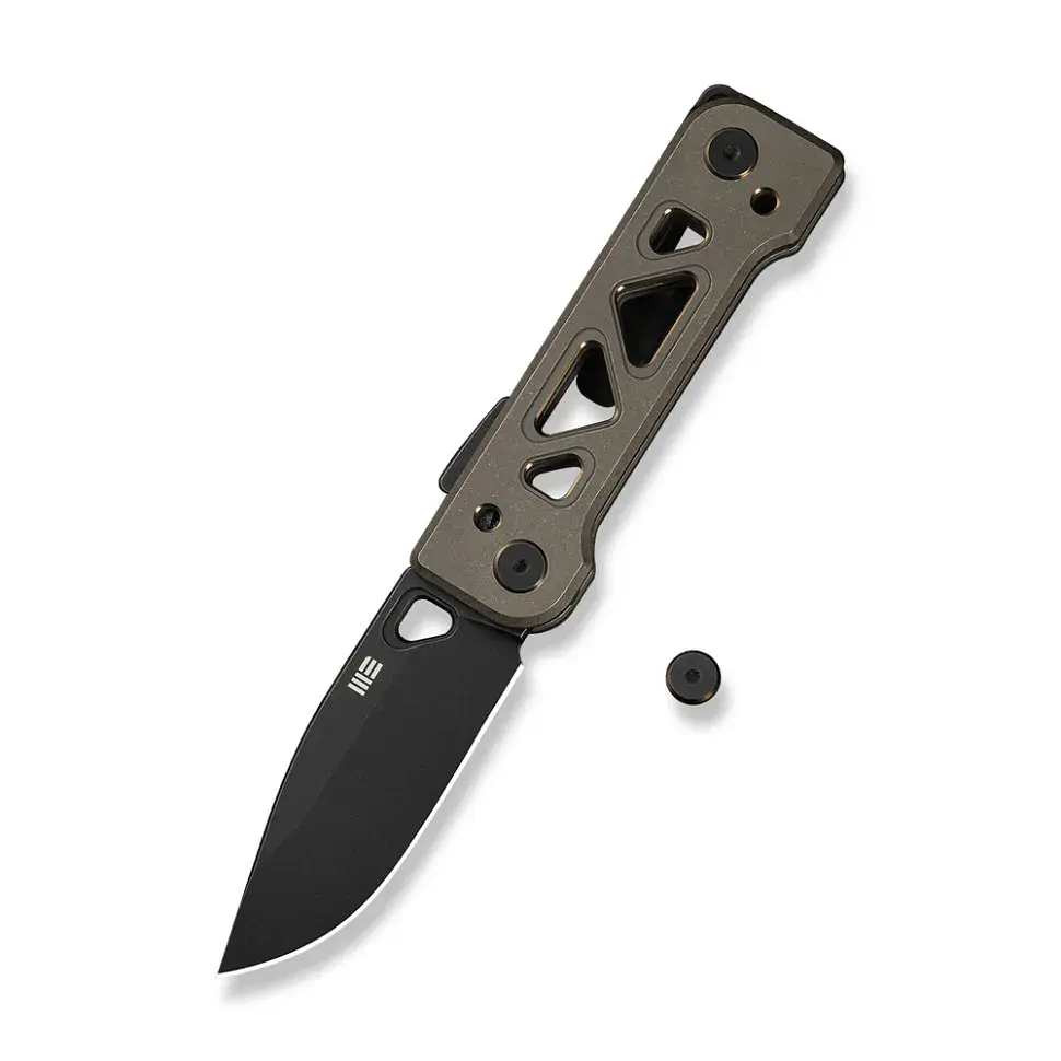 Ніж Weknife Tyro, Titanium, Darkwash (WE24001-3)