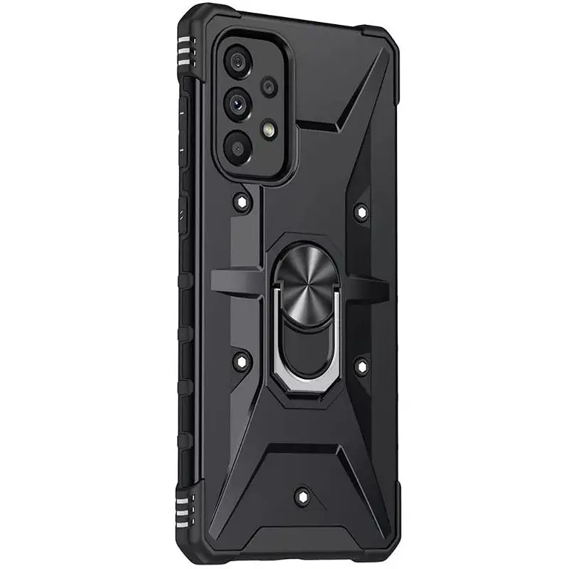 Ударопрочный чехол Pathfinder Ring для Samsung Galaxy A13 4G / A23 4G / M13 4G / M23 5G / A04s Черный / Black - фото 2