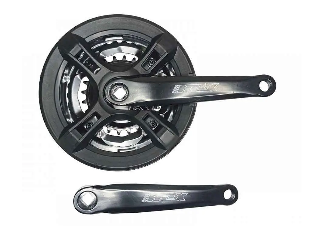 Шатун KELB.BIKE сталевий 24/34/42T 170 мм NSS-3002