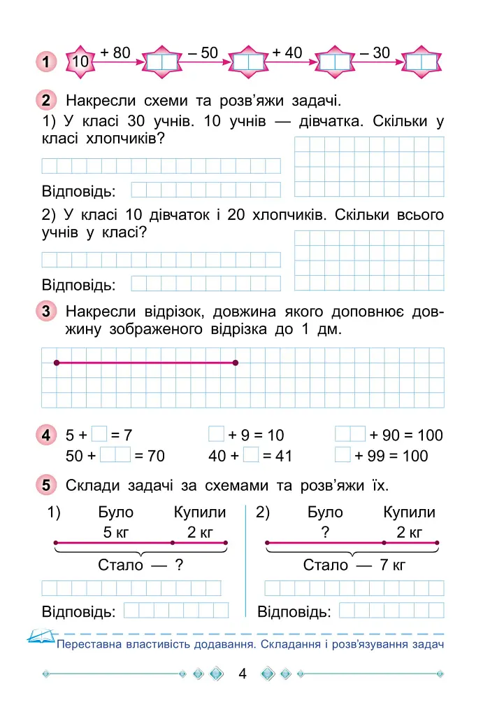 Математика 2 клас. Робочий зошит - фото 2