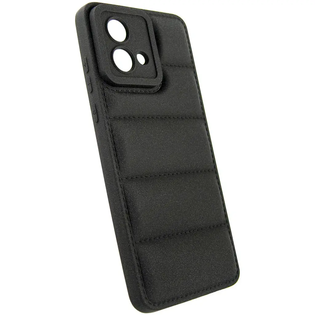 Чохол до мобільного телефона Dengos Soft Motorola G84 (black) (DG-TPU-SOFT-41) - фото 2