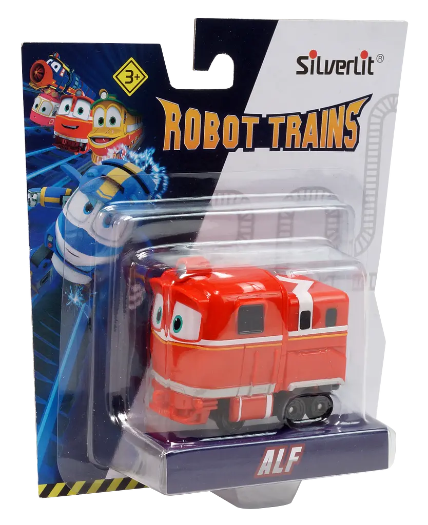 Паровозик Silverlit Robot Trains Альф 6 см (80156) - фото 4