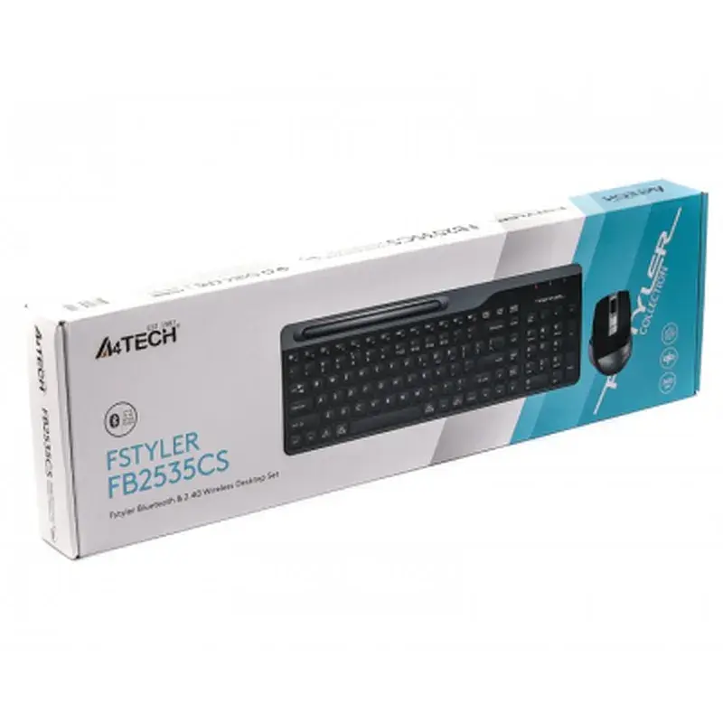 Комплект A4Tech FB2535CS Wireless/Bluetooth Smoky Grey (4711421973120) - фото 10