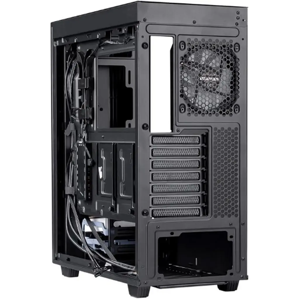 Корпус Prologix E122 Tempered Glass&Mesh Black [146857] - фото 4
