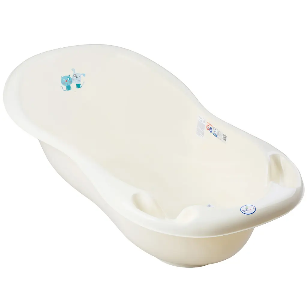 Ванночка з набором аксесуарів Tega Baby Кіт і Пес 102 см yellow (PK-102-102) - фото 3