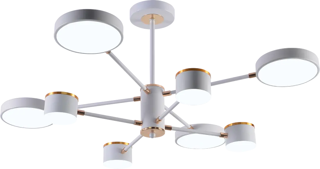 Люстра светодиодная акриловая Sirius B X13288/8 WT+FGD - фото 2