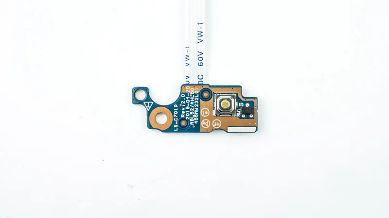 Плата з кнопкой увімкнення для ноутбука HP (15-AC 15-A 15-AF 255 G4 250 g4 g5 15-bn 15-ba) (LS-C701P) - фото 2