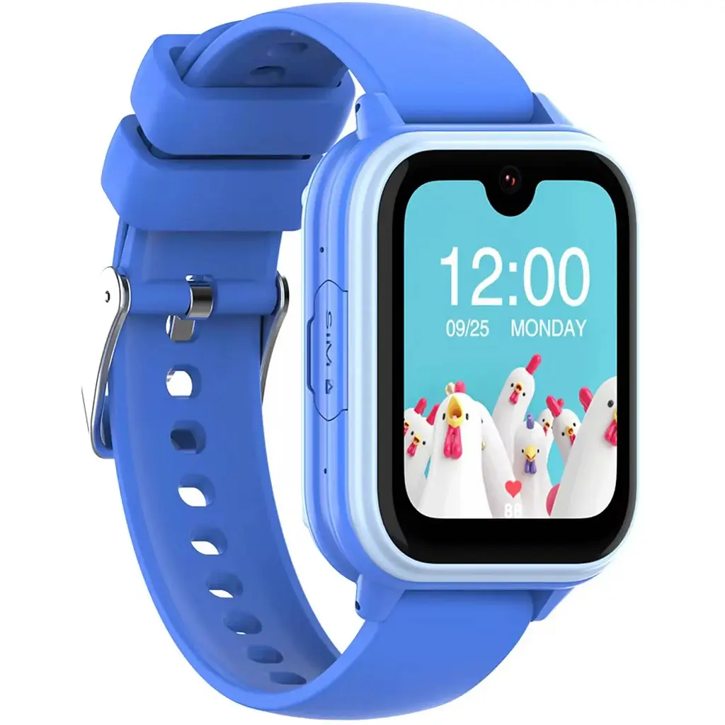 Розумний годинник з відеодзвінком Wonlex KT33 AMOLED 8 GB Blue (SBWKT33BU) - фото 3