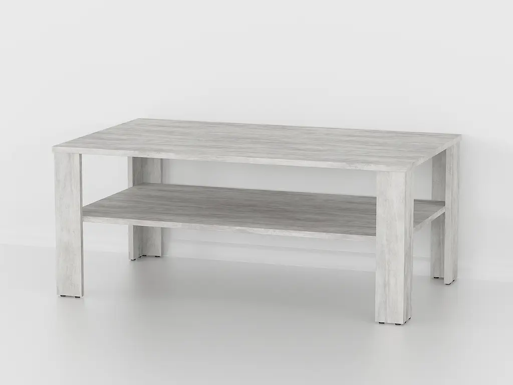 Стіл журнальний Forte Bengt Ш 1000/В 420/Г 600 Бетон (id27-0000-34-beton)