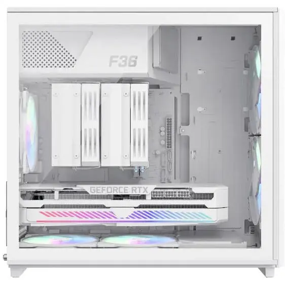 Корпус GameMax F36 WH White with window - фото 6