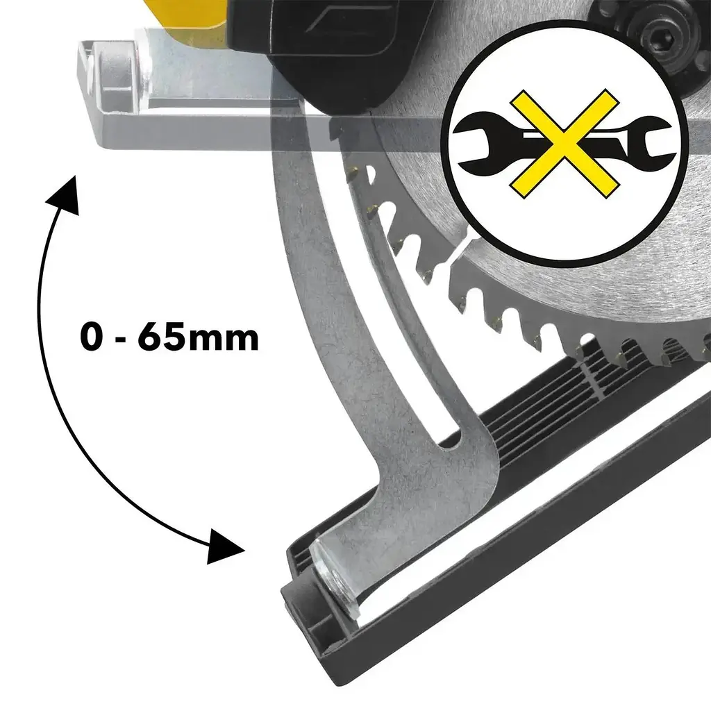 Пила циркулярная Trotec PCSS 10-1400 сетевая ручная - фото 5