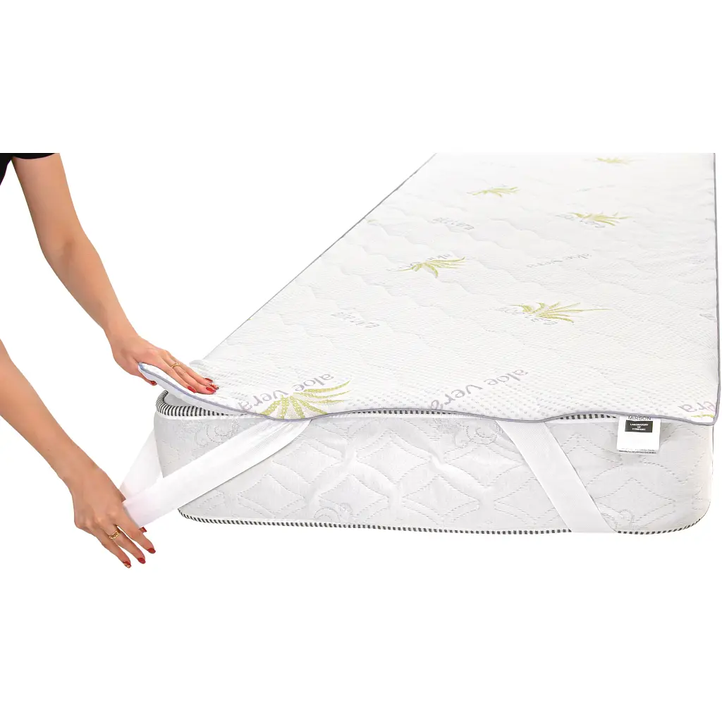 Наматрацник MirSon №1012 Alberto Wool Aloe Vera 120х200 см (2200001496132) - фото 8