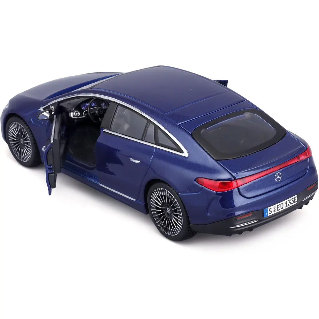Ігрова автомодель Maisto 2022 Mercedes-Benz EQS Blue 1:24 (32902 met. blue) - фото 2