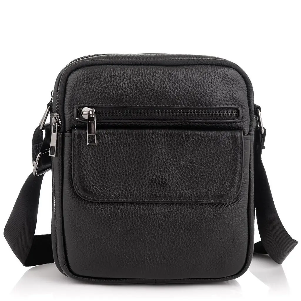 Чоловіча шкіряна сумка через плече маленька Tiding Bag A25-1108A - фото 5