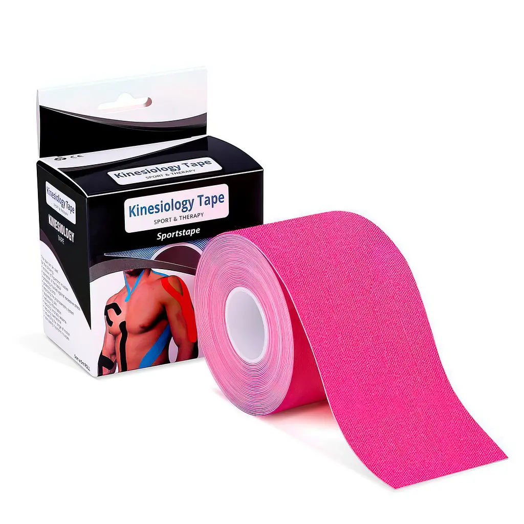 Кінезіо тейпи Kinesiology tape, 2см х 5м ∙ Еластичний пластир – тейп для тіла, спини та шиї в рулоні - фото 3