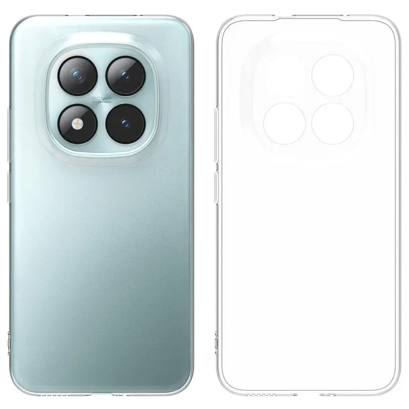 Чехол Epik TPU Epic Transparent 1,5mm Full Camera Xiaomi Redmi Note 15 Pro+ 5G Бесцветный прозрачный - фото 4