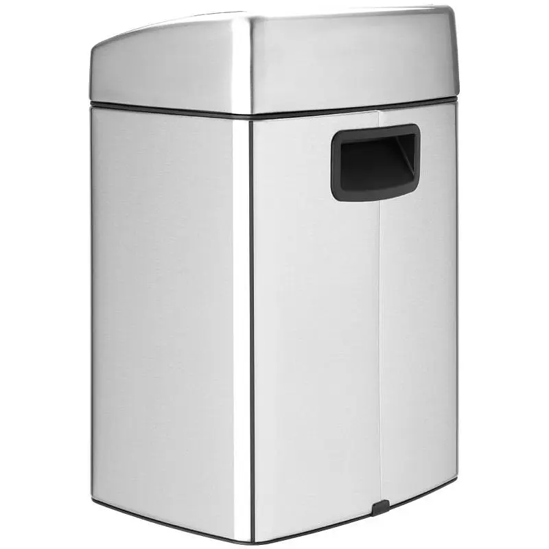 Відро для сміття Brabantia Touch Bin сріблясте 10 л (477225) - фото 2