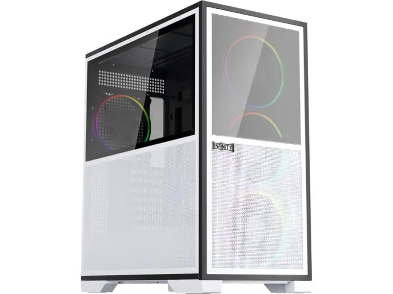 Корпус 1stPlayer IF8-WH-4FO7-14-W White - фото 3