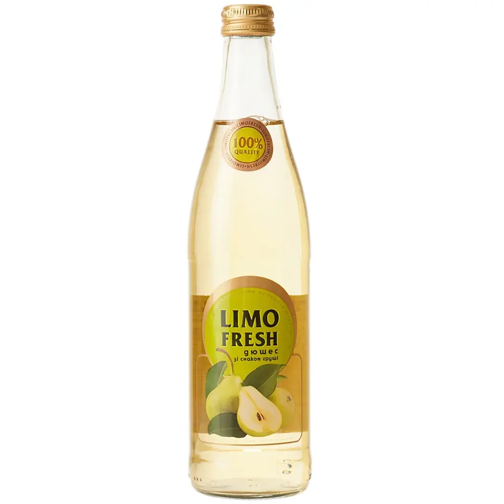 Напій Limofresh Дюшес зі смаком груші безалкогольний 0.5 л - фото 1