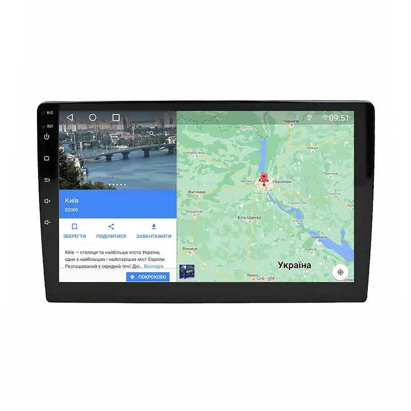 Универсальная магнитола XPRO 1003A,10 4+32GB Andorid 12 с IPS-Carplay (42436-1003A_4477) - фото 5