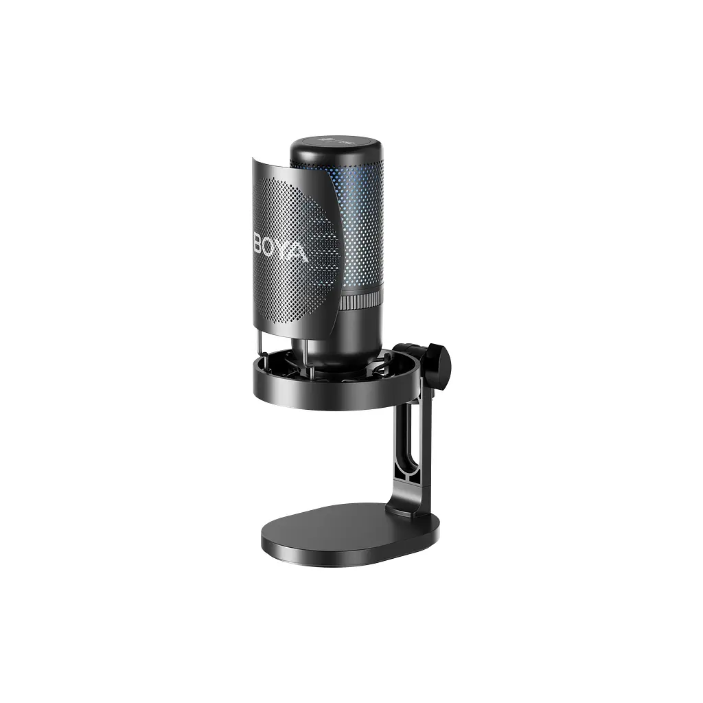 Микрофон Boya K3-02 RGB Type-C/3,5 мм Black (BOYA K3-02) - фото 4