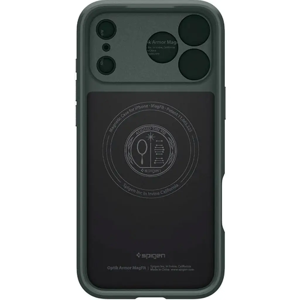 Чохол Spigen Optik Armor для iPhone 17 Pro Max Abyss Green (ACS09901) - фото 4