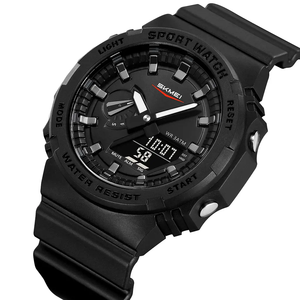Чоловічий наручний годинник 2351BKBK Black-Black Skmei acs0029985 - фото 2