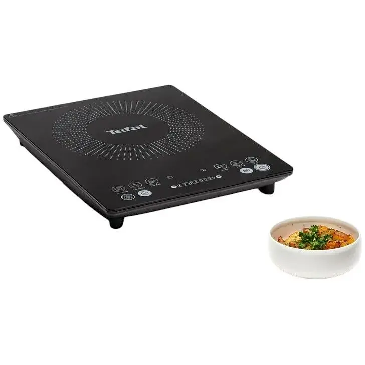 Плитка настільна Tefal Everyday Slim 2100 Вт індукційна чорна (IH2108E1) - фото 4