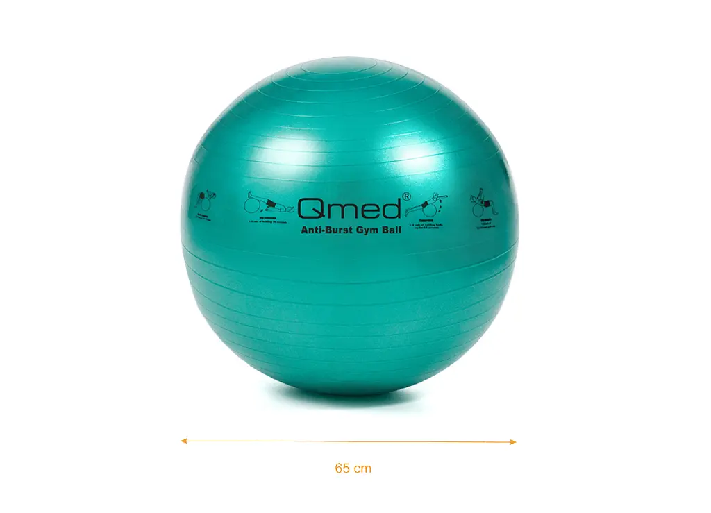 Фітбол - ABS Gym Ball 65 см Qmed fit0025179 - фото 2
