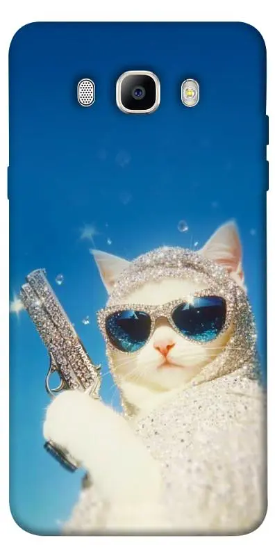 Чохол Demsky Diamond kitty для Samsung J510F Galaxy J5 (2016)