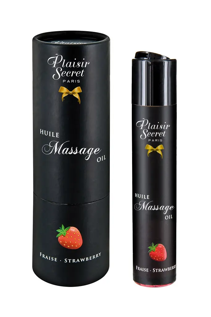 Масажна олія Plaisirs Secrets Fraise, 59 мл
