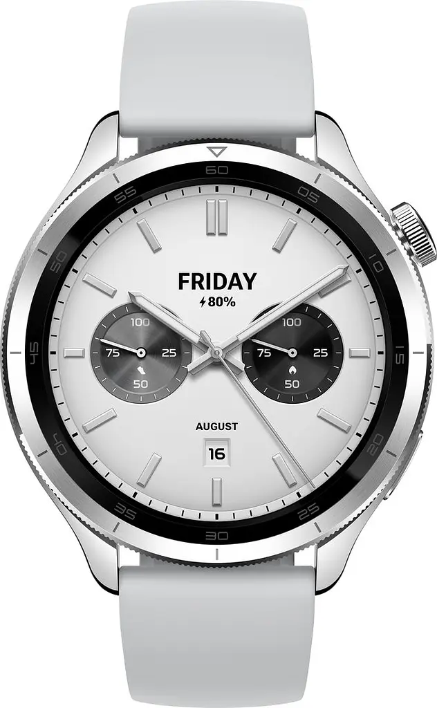 Смарт-годинник Xiaomi Watch S4 Silver (BHR9197GL) (Global Version) - фото 4