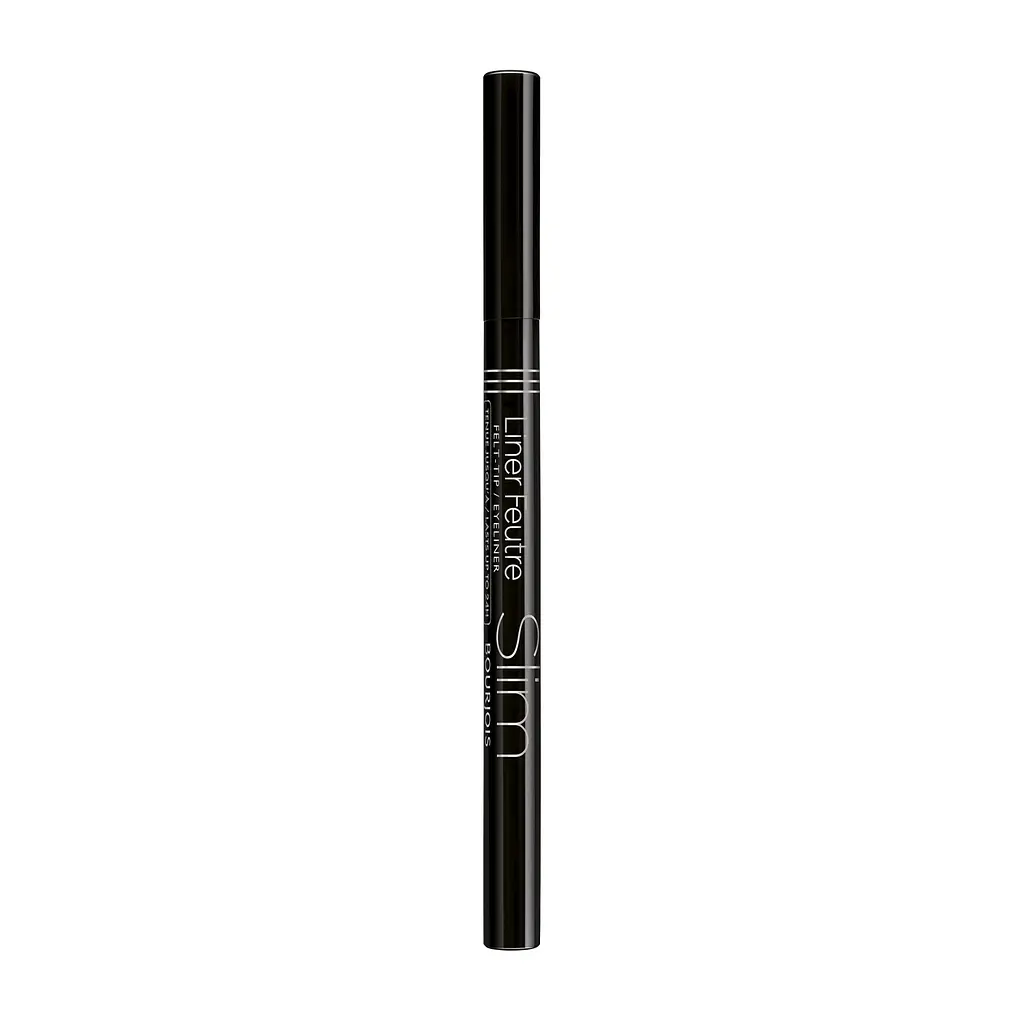 Підводка-фломастер для очей Bourjois Liner Feutre Slim, тонка, відтінок Noir, 0,8 мл (8000015550029) - фото 2