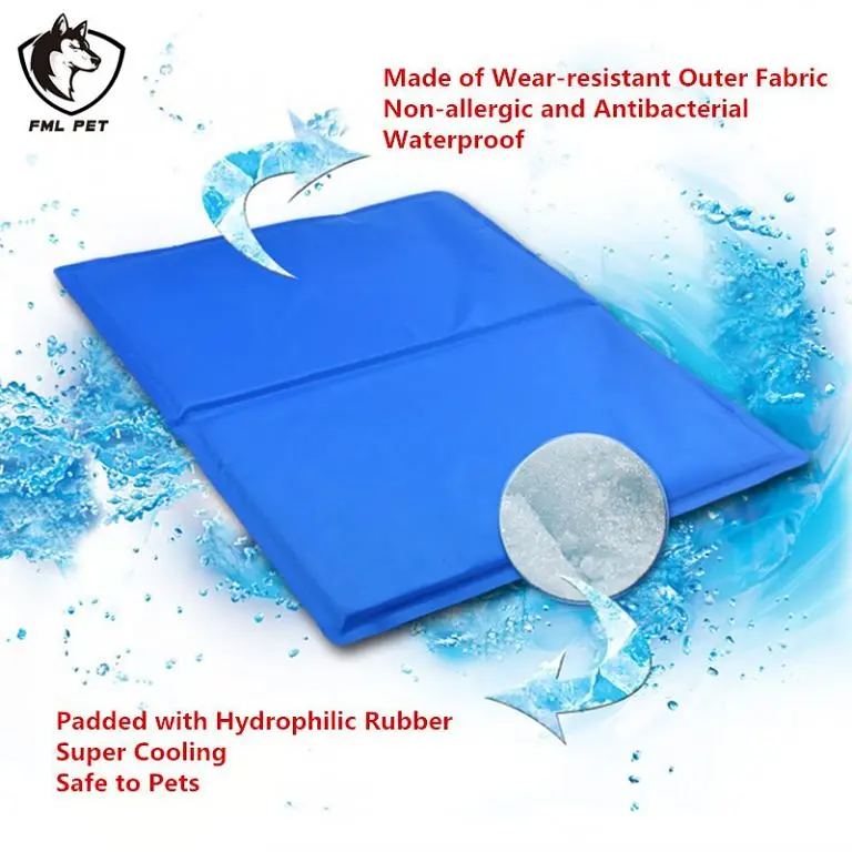 Килимок для собак, що охолоджує, GEL Pet Cooling Mat 81х96 см - фото 4